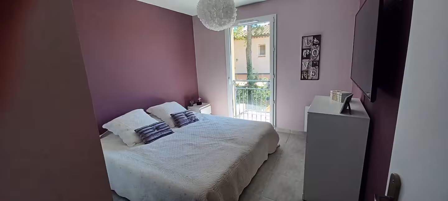 Chambre rose